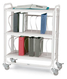 Rolling Ring Binder Cart - 716
